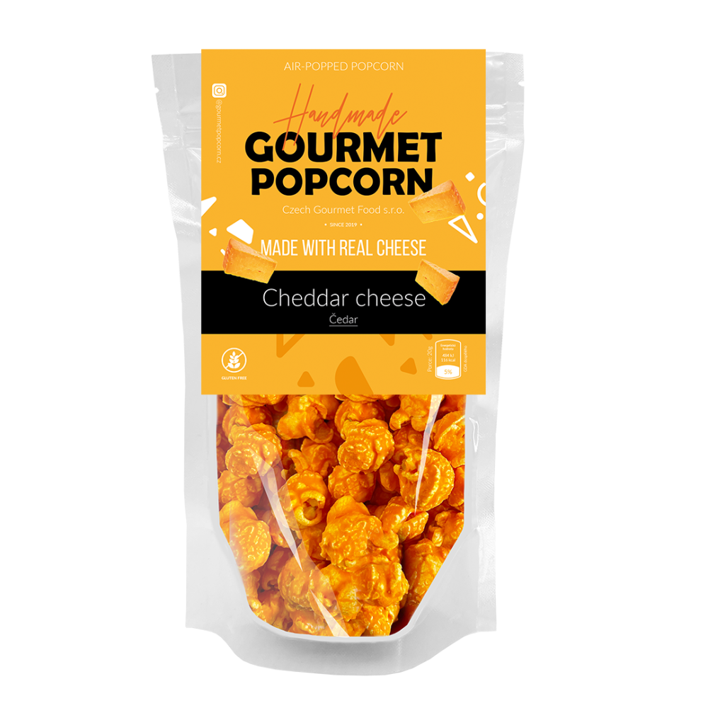 Cedar popcorn, Cheddar Gourmet Popcorn